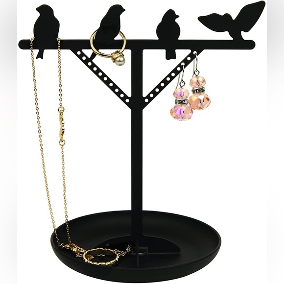 Kikkerland Bird Jewellery Stand - Picture 2 of 4